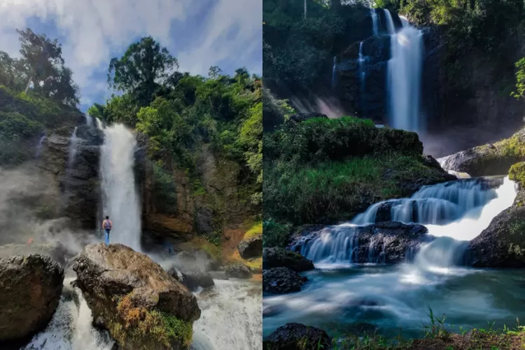 Wisata Indah Nan Eksotis Lihat Aair Terjun di Ketinggian 40 Meter Wisata Curug Cina (Instagram)
