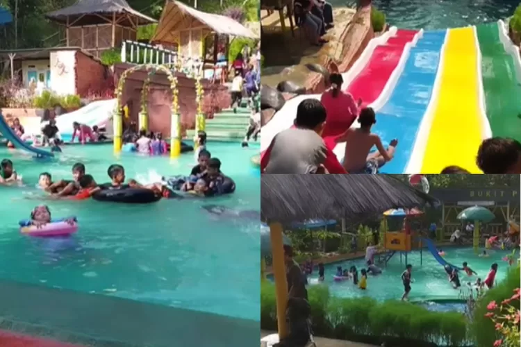 Tasikmalaya memiliki destinasi wisata spot berenang viral yang memberikan sensasi berenang  berbeda yang bernama Bukit Pasir Peer. (Tangkapan layar instagram @bukit_pasirpeer)