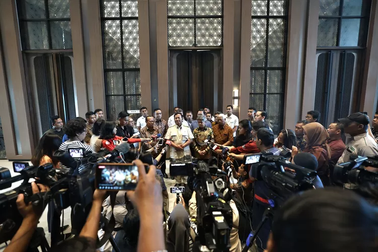 Capres 02, Prabowo Subianto berkunjung ke KWI
