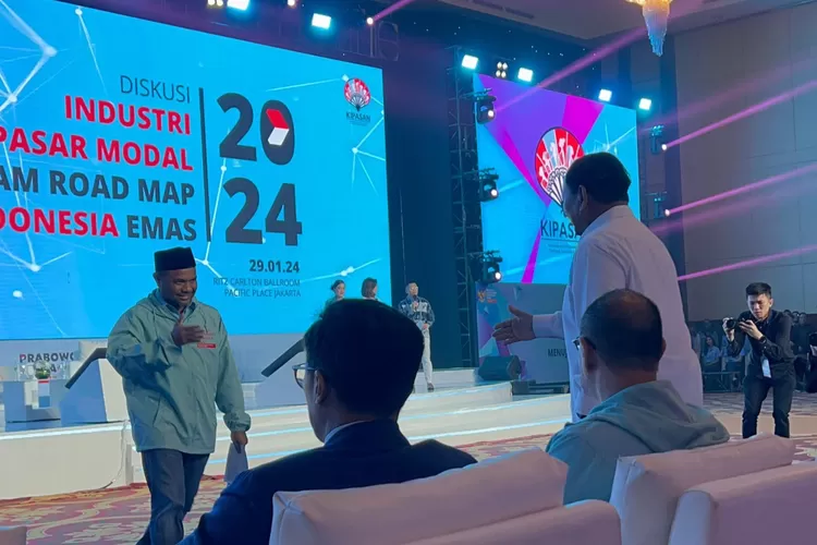 Prabowo Subianto bertemu dengan Relawan Gerakan Ekonomi Nasional Prabowo-Gibran 