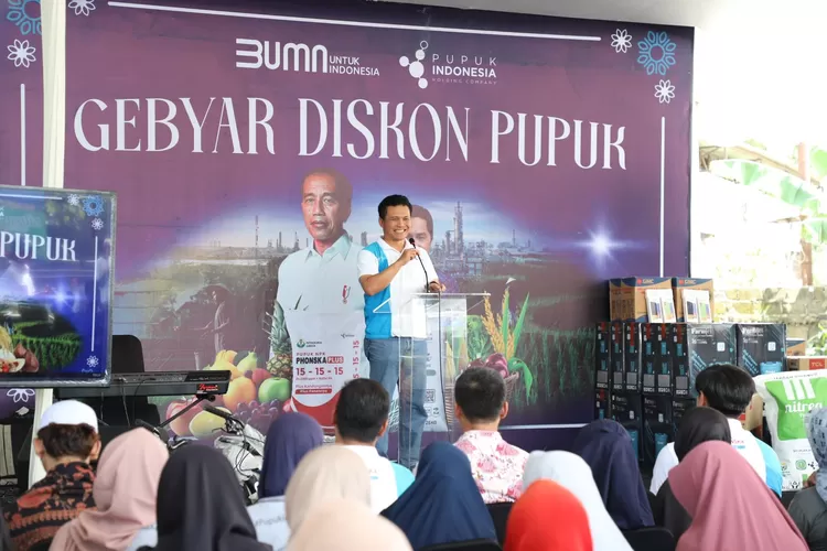 Pupuk Indonesia menyelanggarakan Gebyar Diskon Pupuk untuk memenuhi kebutuhan petani