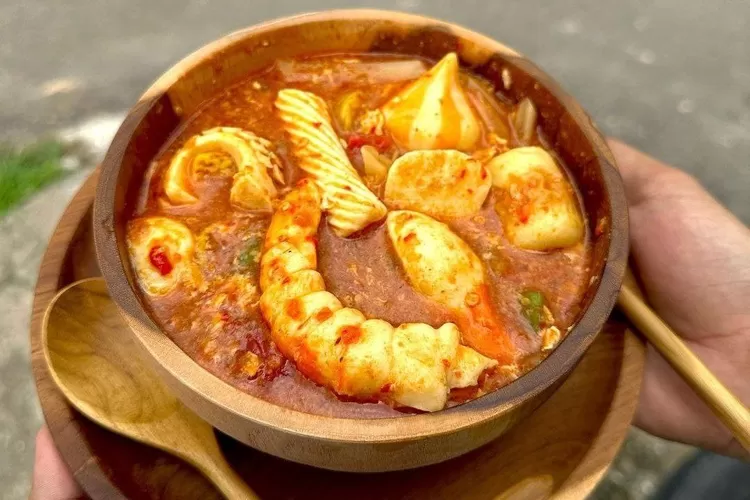 Ilustrasi seblak. (Sumber: Instagram)