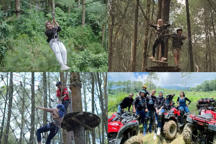 Destinasi Wisata Kopeng Treetop Adventure Park Semarang (Instagram)