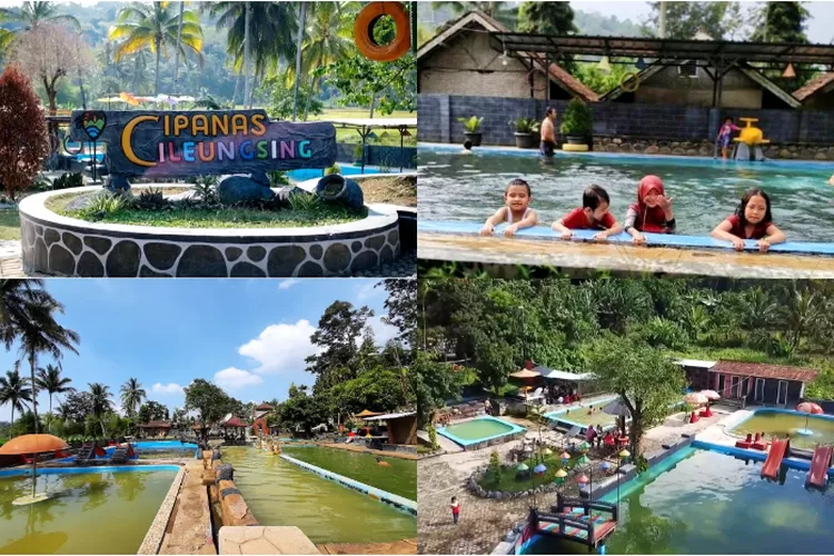 Objek wisata pemandian air panas Cileungsing