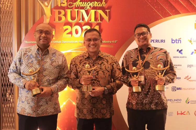 Pupuk Indonesia berhasil meraih empat penghargaan BUMN 2024