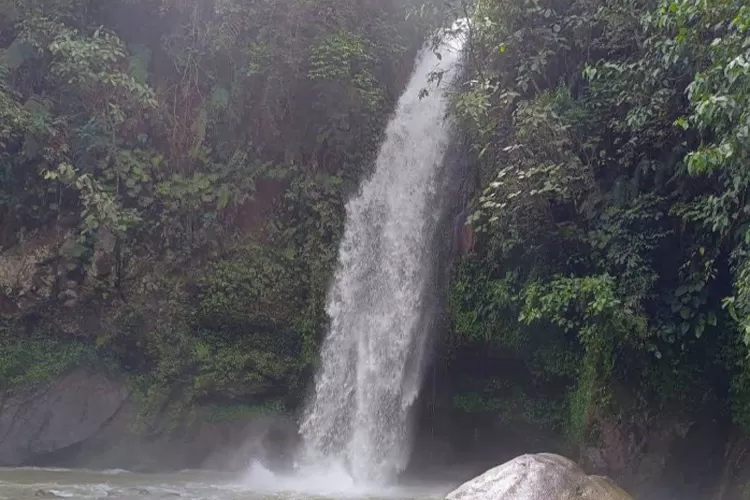 Air Terjun Lematang di Palembang. (Sumber: Google Maps)