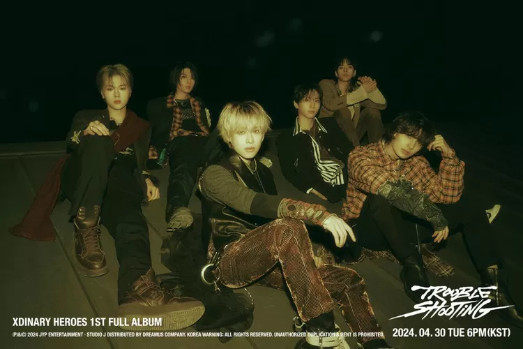 Lirik lagu Little Things milik Xdinary Heroes. (Sumber: Twittter @XH_official)