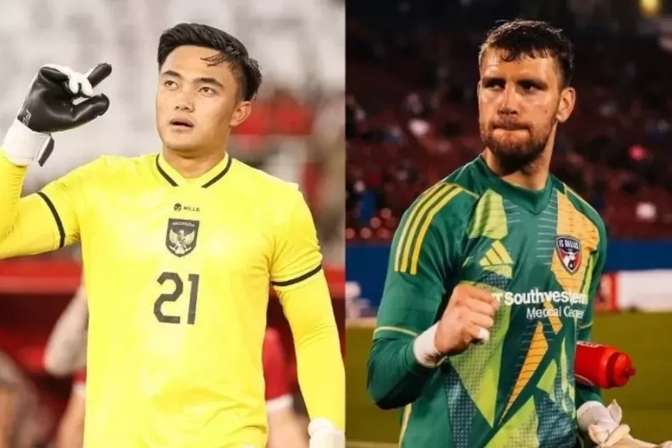 Ernando Ari Sutaryadi dan Maarten Paes, Dua Kiper Timnas Indonesia (Instagram)