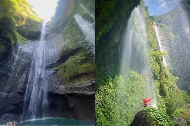 Spot Wisata Air Terjun Madakaripura tempat Bertapa Gadjah Mada (Instagram)