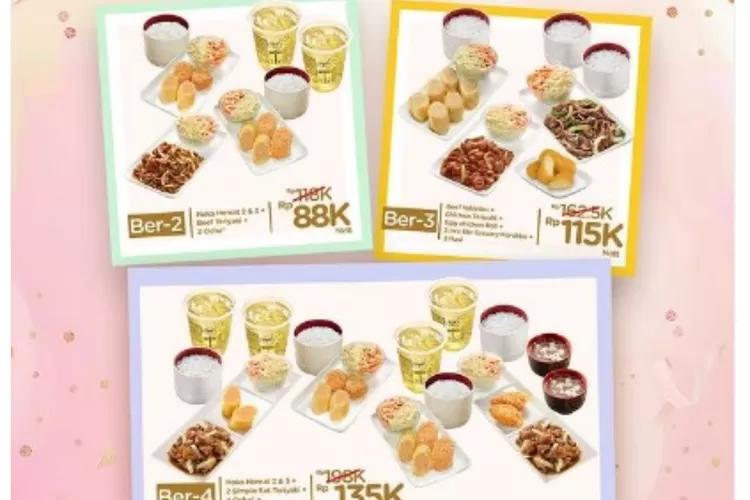 Promo Hokben untuk Sobat RBG yang ingin makan enak dan murah