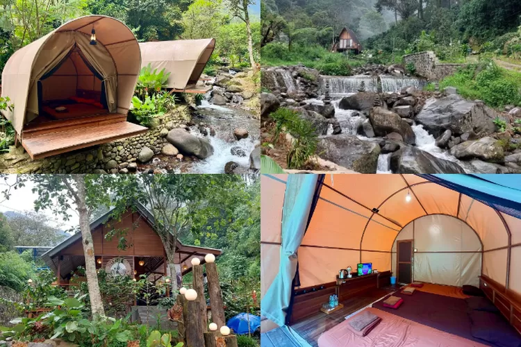Cuss Nyobain Glamping Keluarga Asyik di Atas Sungai Jernih View Gunung: Review Hidden Gem Taman Kopi Guntang Bandung! (Instagram)