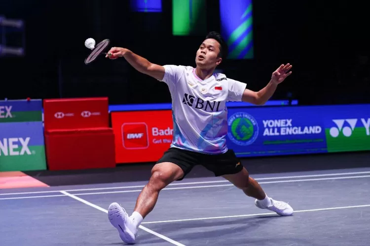 Pebulu tangkis tunggal putra Indonesia,  Anthony Sinisuka Ginting. (Sumber: PBSI)