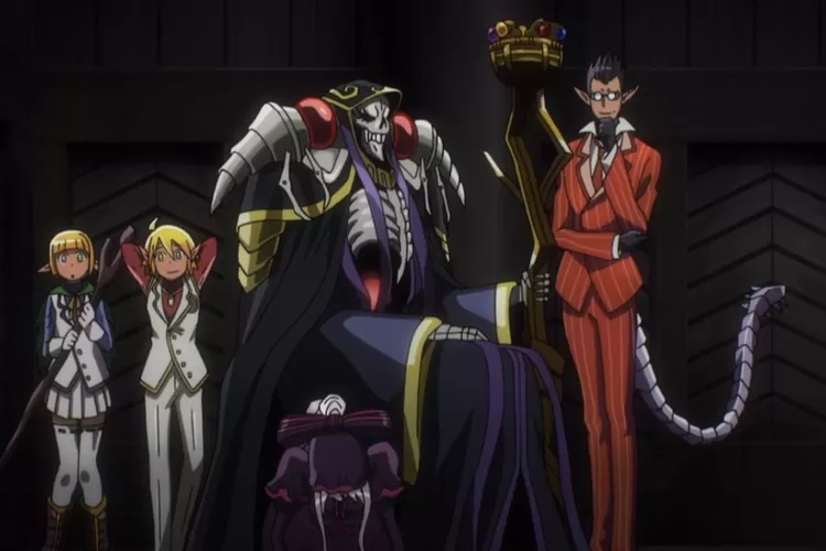 review anime Overlord (Sumber : IMDb)