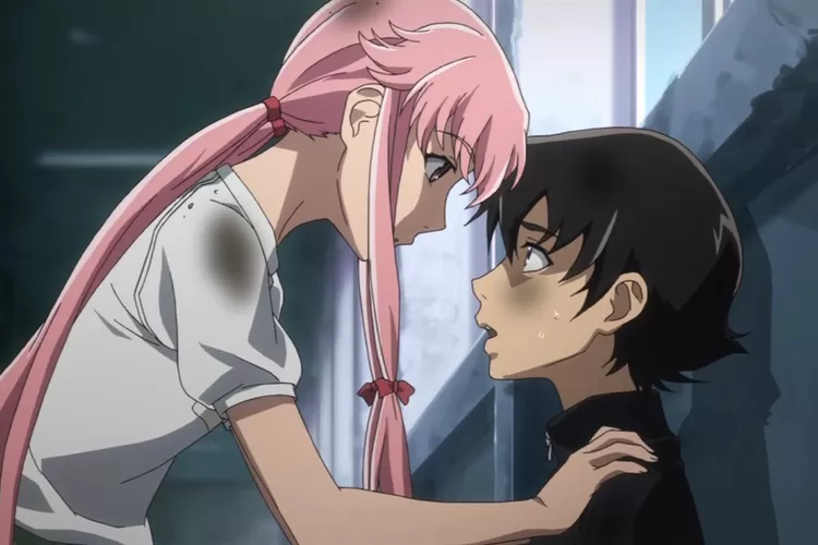 review anime Mirai Nikki yang punya sifat Psikopat (Sumber : IMDb)