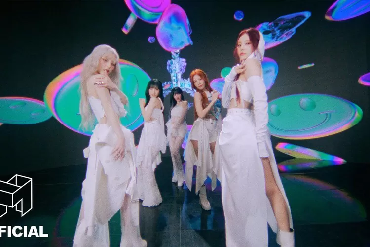 Lirik lagu Virtual Angel milik ARTMS dengan terjemahannya. (Sumber: Twitter @official_artms)