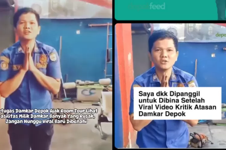 Sosok Sandi, Petugas Damkar Pembuat Video Viral Peralatan Pemadam Rusak