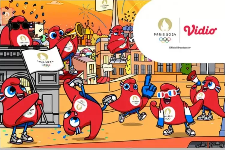 Link live streaming bisa klik gratis untuk nonton opening ceremony Olimpiade Paris 2024 (Foto/Vidio)