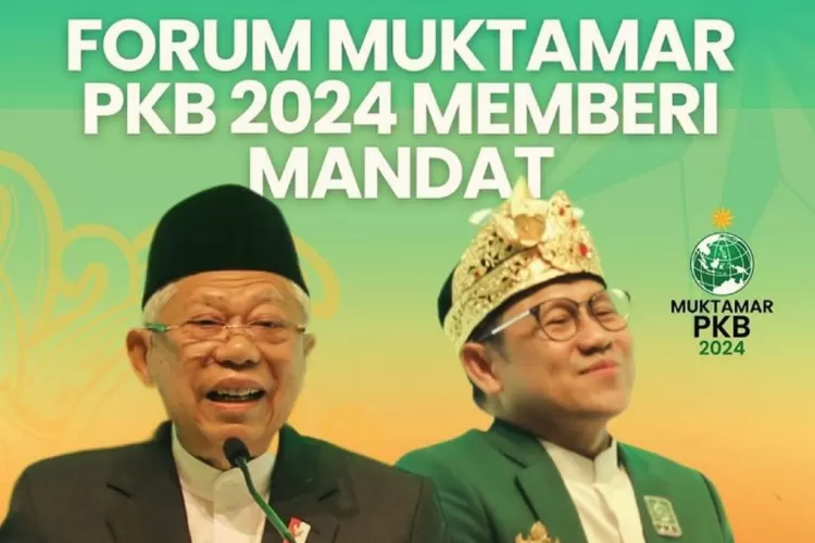 Muhaimin Iskandar menjadi Ketum PKB, Ma&rsquo;ruf Amin Ketua Dewan Syuro (Foto : Instagram @cakiminow)