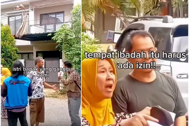 Cuplikan Video ASN Intoleran Kabid Disparbud Bekasi Viral di Medsos. (Foto/Instagram @infobekasi.)