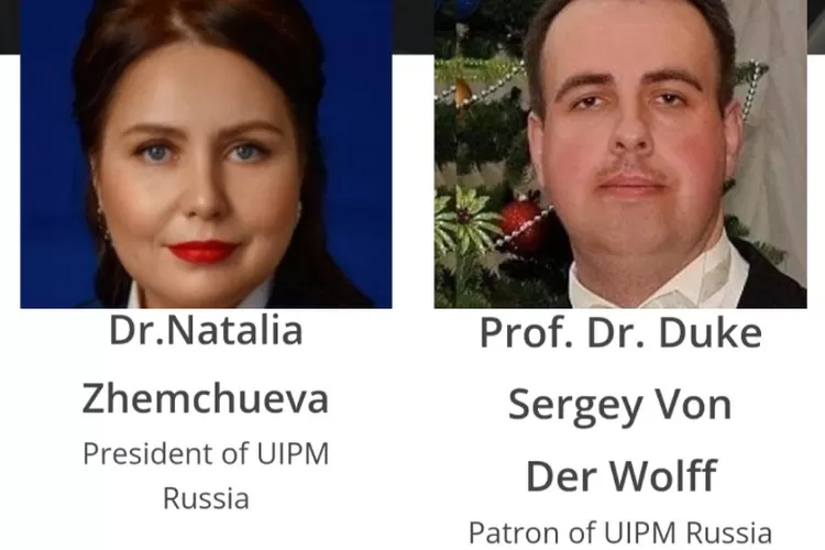 Potret Dua Pimpinan kampus UIPM Cabang Rusia yang Tidak Jelas Profilnya (X/ @wndprj)