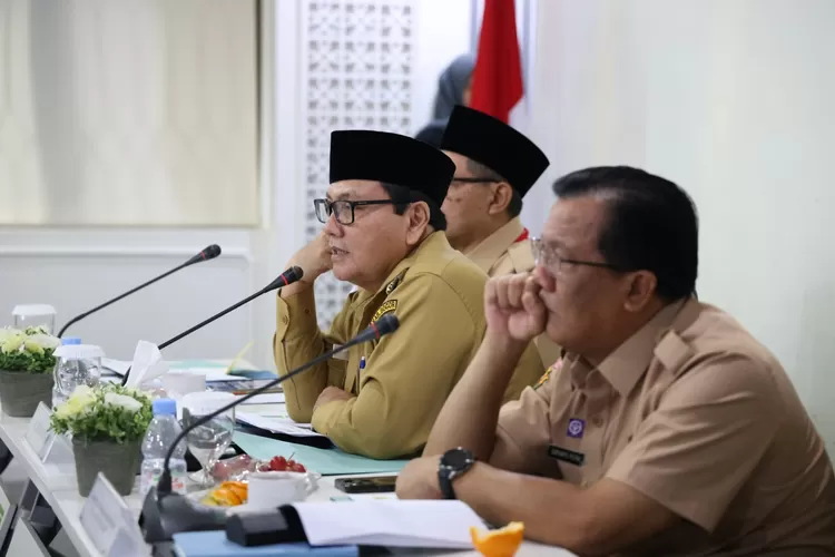 Pj Bupati Bogor lakukan rapat virtual dengan Kemendagri (Kabupaten Bogor)