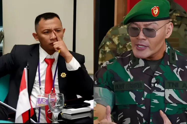 Sosok Syamsyul J, Akademisi yang menggugat pangkat Letkol Tituler yang diterima Deddy Corbuzier. (Kolase Instagram/ @syamsul_jahidin, @letkoltitulerdc.)