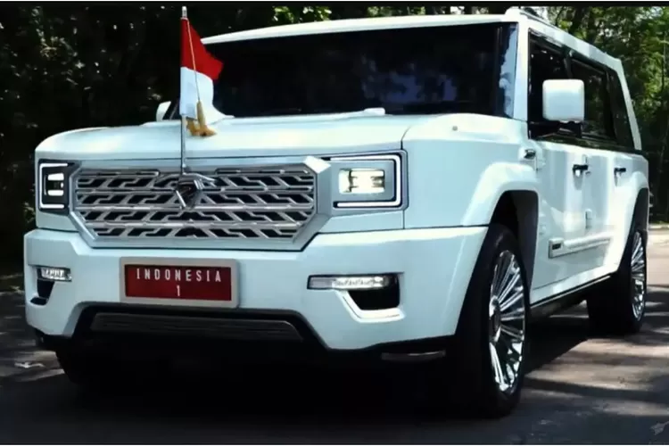 Mobil Maung Garuda dari PT PINDAD yang Dinaiki Prabowo Subianto (Dok/PINDAD)
