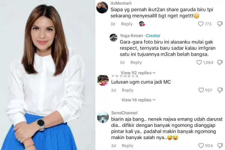 Najwa Shihab Banjir Hujatan di Medsos. (Foto/Instagram @najwashihab.)