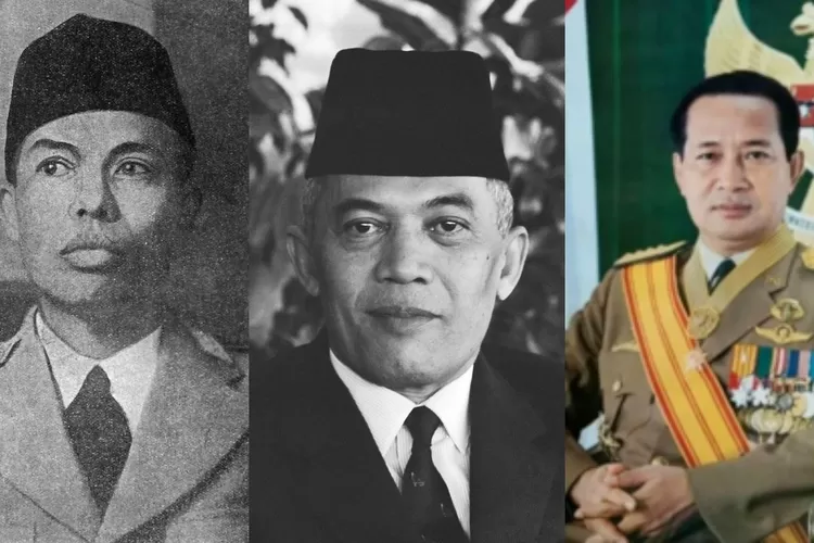 Ilustrasi tiga jenderal bintang lima yang memiliki jasa besar di Indonesia. (Foto/Wikipedia.)