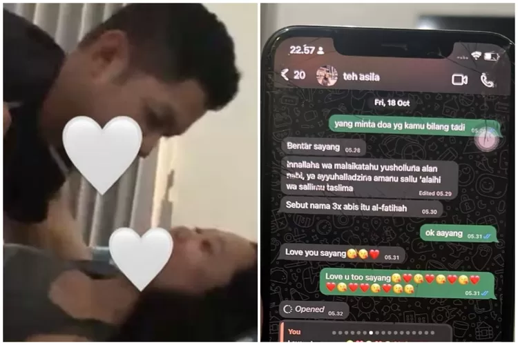 Bukti Perselingkuhan Bimo Aryo Tejo dengan Wanita Inisial MA viral di medsos. (Foto/Instagram @arie_rieyanthie.)