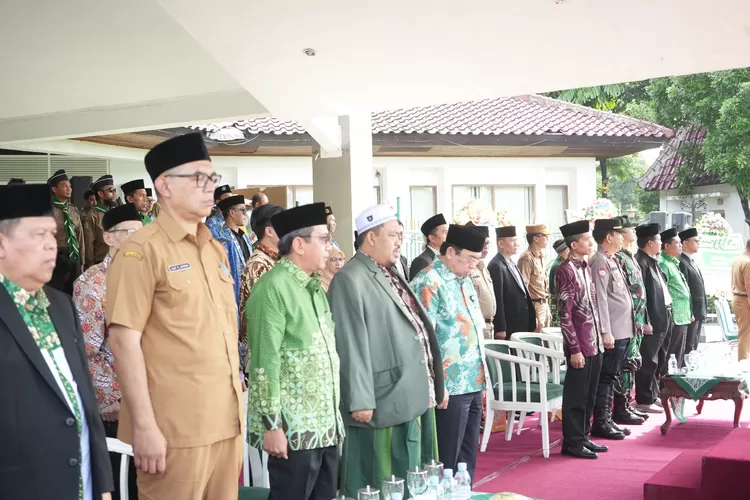 Pemkab Bogor dan Muhammadiyah Jalin Sinergi Gelar Apel Akbar Milad ke-112. (Foto/Tim Komunikasi Publik/Diskominfo Kabupaten Bogor.)