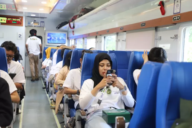 35 Ribu tiket KAI terjual ludes di hari pencoblosan 2024 (x @keretapaikita)