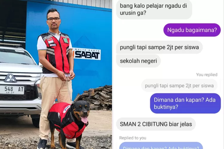 Sosok Ronald Sinaga Alias Broron, Pegiat Medsos yang Viralkan Kasus Dugaan Pungli di SMA Cibitung. (Foto/Instagram @brorondm.)