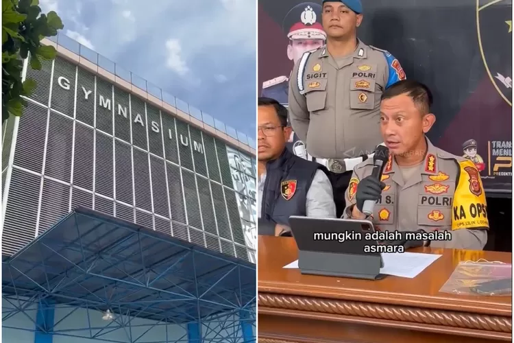 Polisi Selidiki Keterlibatan Pacar Mahasiswi UPI yang Jatuh di gymnasium. (Foto/tangkap Layar X.)