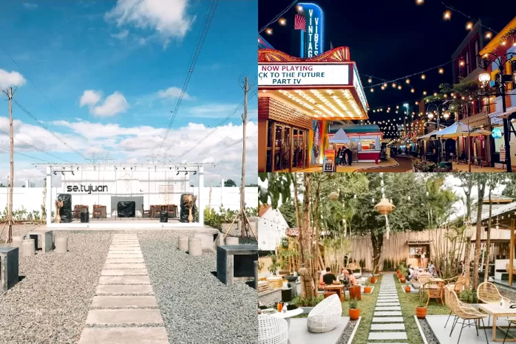 Kolase Foto Tempat Nongkrong Ngehits di Tangerang (Instagram @flavorbliss, Instagram @lanunacafe dan Instagram @kopi.setujuan)