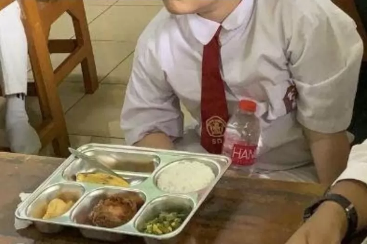 Ilustrasi Program Makan Bergizi Gratis (foto/Twitter @kesittt)