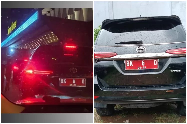 Mobil Sekda Batu Bara Terparkir di Tempat Hiburan Malam. (Foto/Instagram @infomedia_medan.)