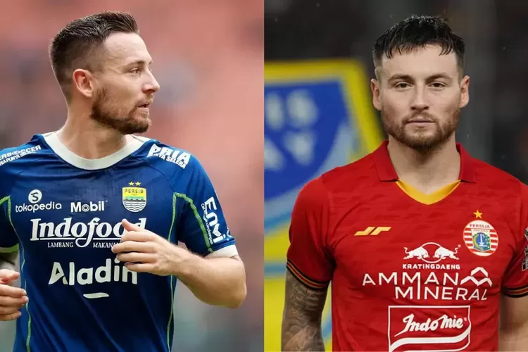 Marc Klok saat berseragam Persija dan Persib Bandung. (Instagram @MarcKlok )