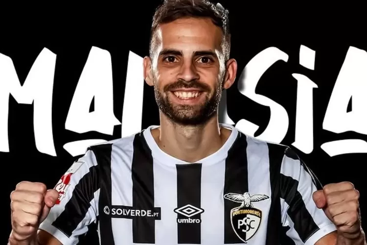 Hector Hevel diumumkan oleh klubnya, Portimonense, akan bergabung ke Timnas Malaysia (Instagram @Portimonense)