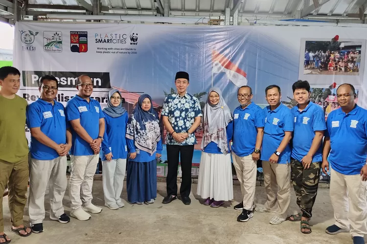 TPS 3R Katulampa Jadi Role Model Pengelolaan Sampah di Kota Bogor. (Foto/Humas Kota Bogor.)