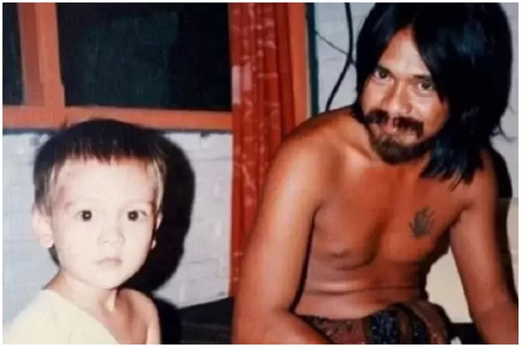 Potret Uut Bambang Sugeng Ayah Kandung Luna Maya Semasa Muda. (Foto/TikTok/@sinar_kompas.99)