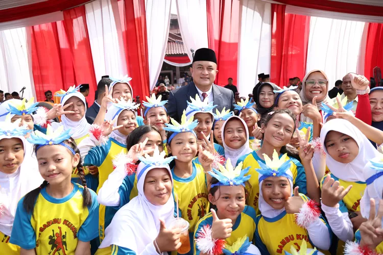 Rudy Susmanto Akan Buat Sekolah Percontohan di Kabupaten Bogor. (Foto/Humas Kabupaten Bogor.)