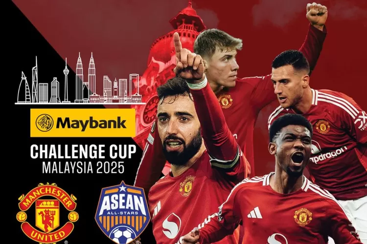 Link Live Streaming ASEAN All Star vs Manchester United  (Instagram/@maybank)