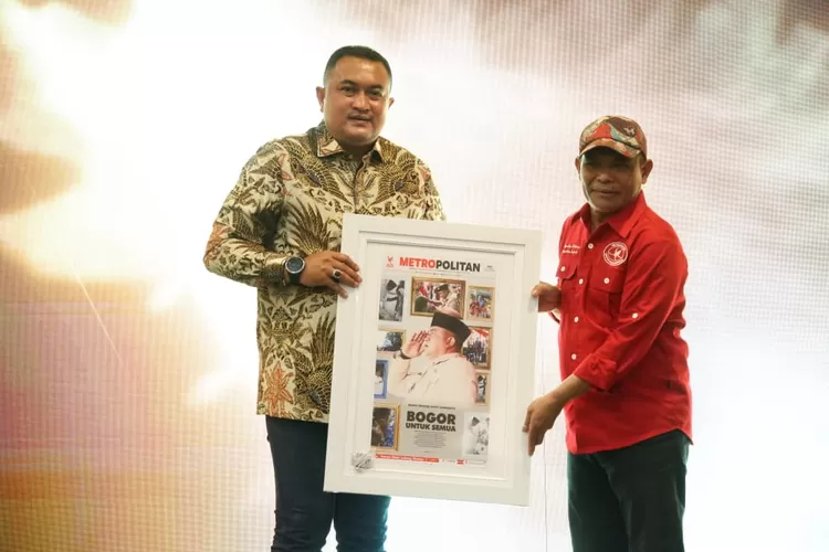 Rudy Susmanto Dinobatkan sebagai Tokoh Peduli Disabilitas di Metropolitan Award 2025. (Foto/Diskominfo Kabupaten Bogor.)