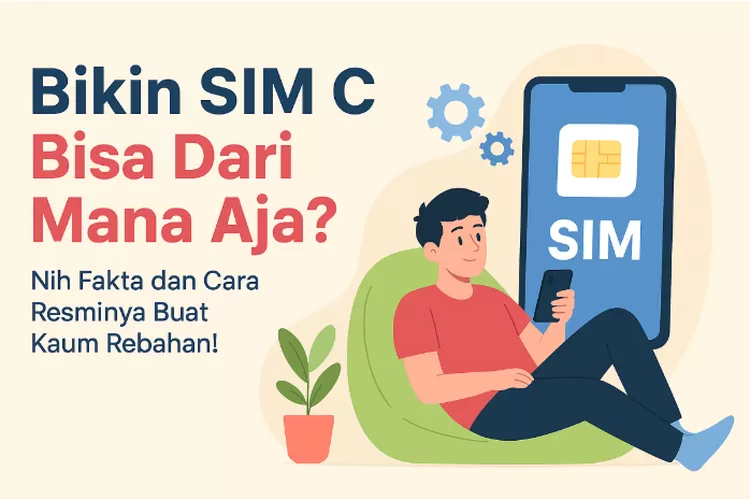 Ilustrasi - Tips Bikin SIM C Lewat HP (Foto/Ist)