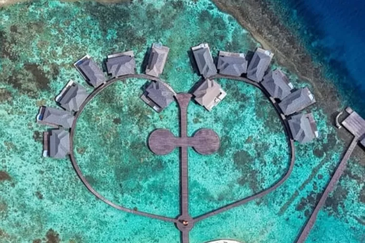 Potret Tampak Atas Mega Resort Karimunjawa. (Foto/IG/ @ray.hadjourney)