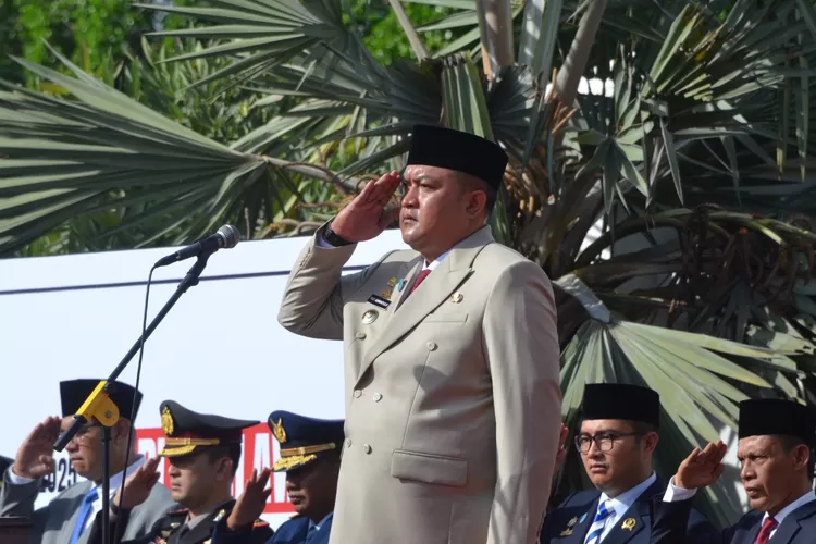 Peringati Hari Pahlawan, Rudy Susmanto Ajak Warga Bogor Kobarkan Semangat Juang. (Foto/Diskominfo kabupaten Bogor.)