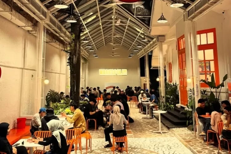 Suasana di Warkopolim Bogor (Sumber foto: akun ig @warkopolim)