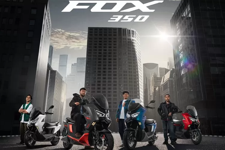 Motor Polytron FOX 350 (Sumber Foto: Akun tiktok @polytron.ev.bandung (https://vt.tiktok.com/ZSfMb27qm/))