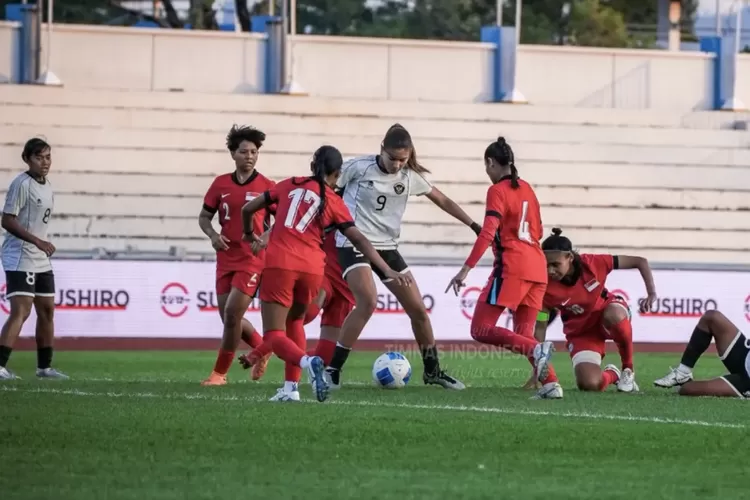  Timnas Putri Indonesia menang 3-1 atas Singapura. (Dok. Kita Garuda)